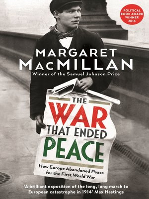 cover image of The War that Ended Peace
